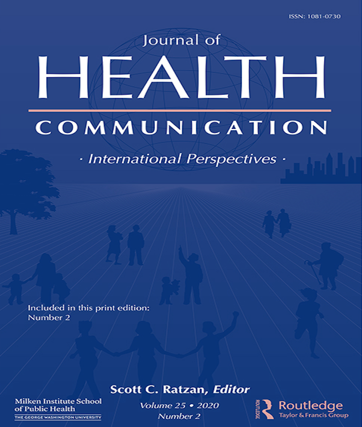 Cover image: Special Issue of Journal of Health Communication (2010 Dec):15;Supp3. Partners in
                Progress: Informing the Practice of Health Communication Through National Surveillance