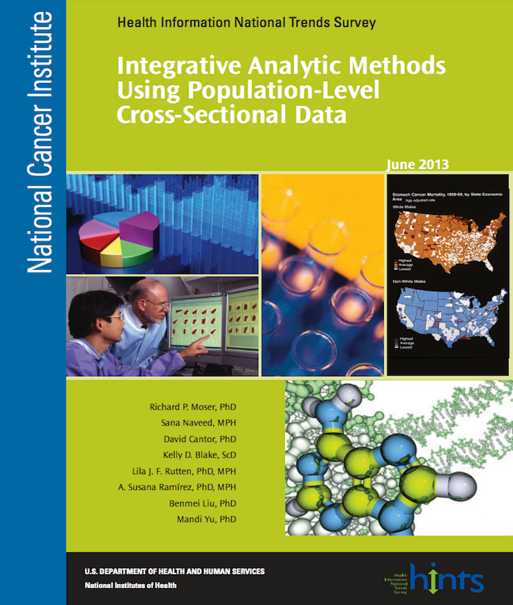 Integrative analytic methods using population-level cross-sectional data